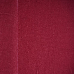 Brick Red Solid Velvet Fabric 20931