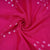 Magenta Bandhani Print Russian Silk Fabric 20941