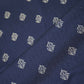 Navy Blue Geometrical Print Pashmina Fabric 151 RT-21003