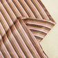 Lavender Stripes Print Upada Silk Fabric 2555 MTF-21080