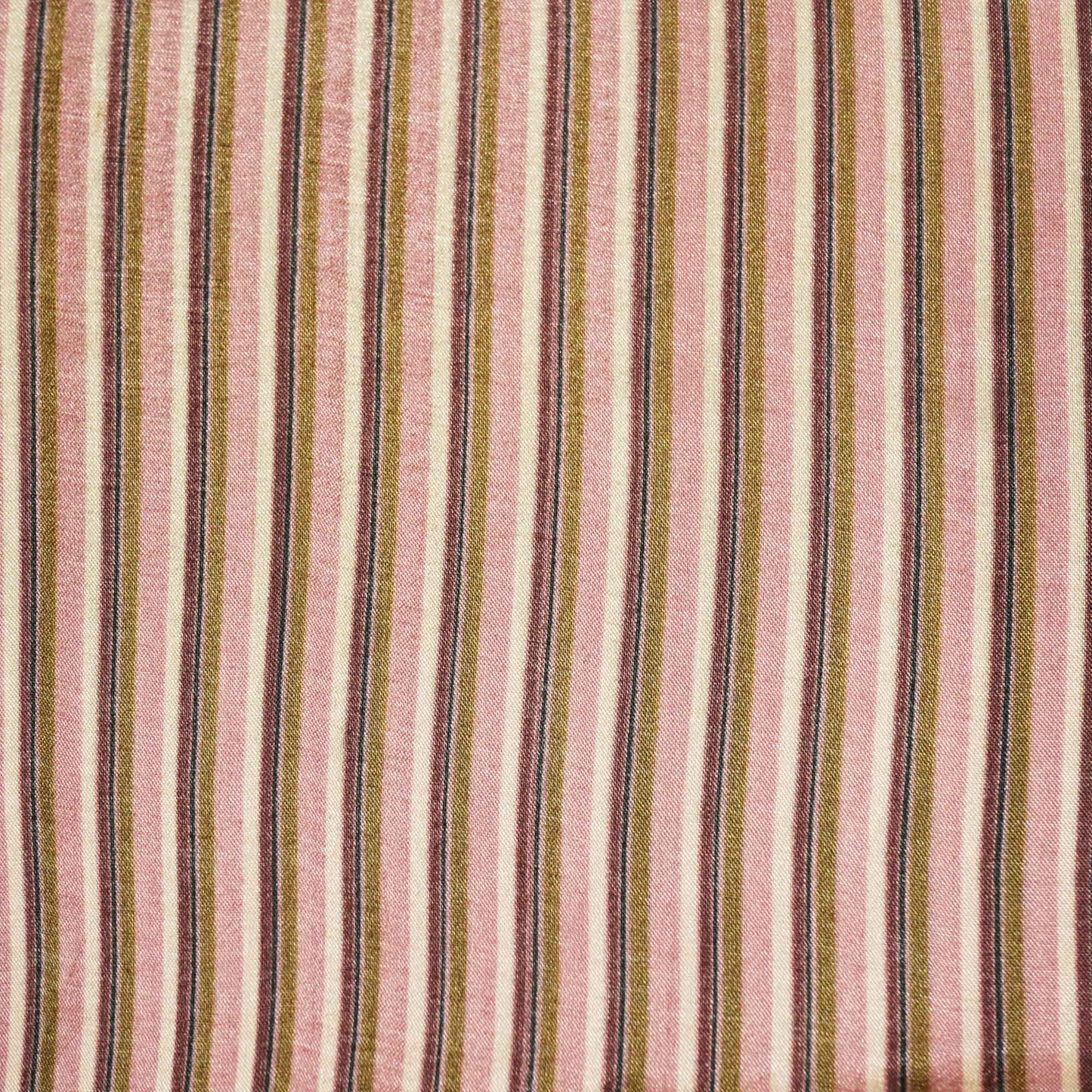 Lavender Stripes Print Upada Silk Fabric 2555 MTF-21080