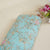 Blue French knot Thread Embroidery Georgette Fabric RA-28214