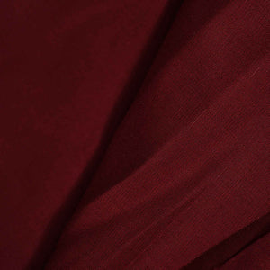 Maroon Solid Cotton Linen Fabric 22482 - TradeUNO