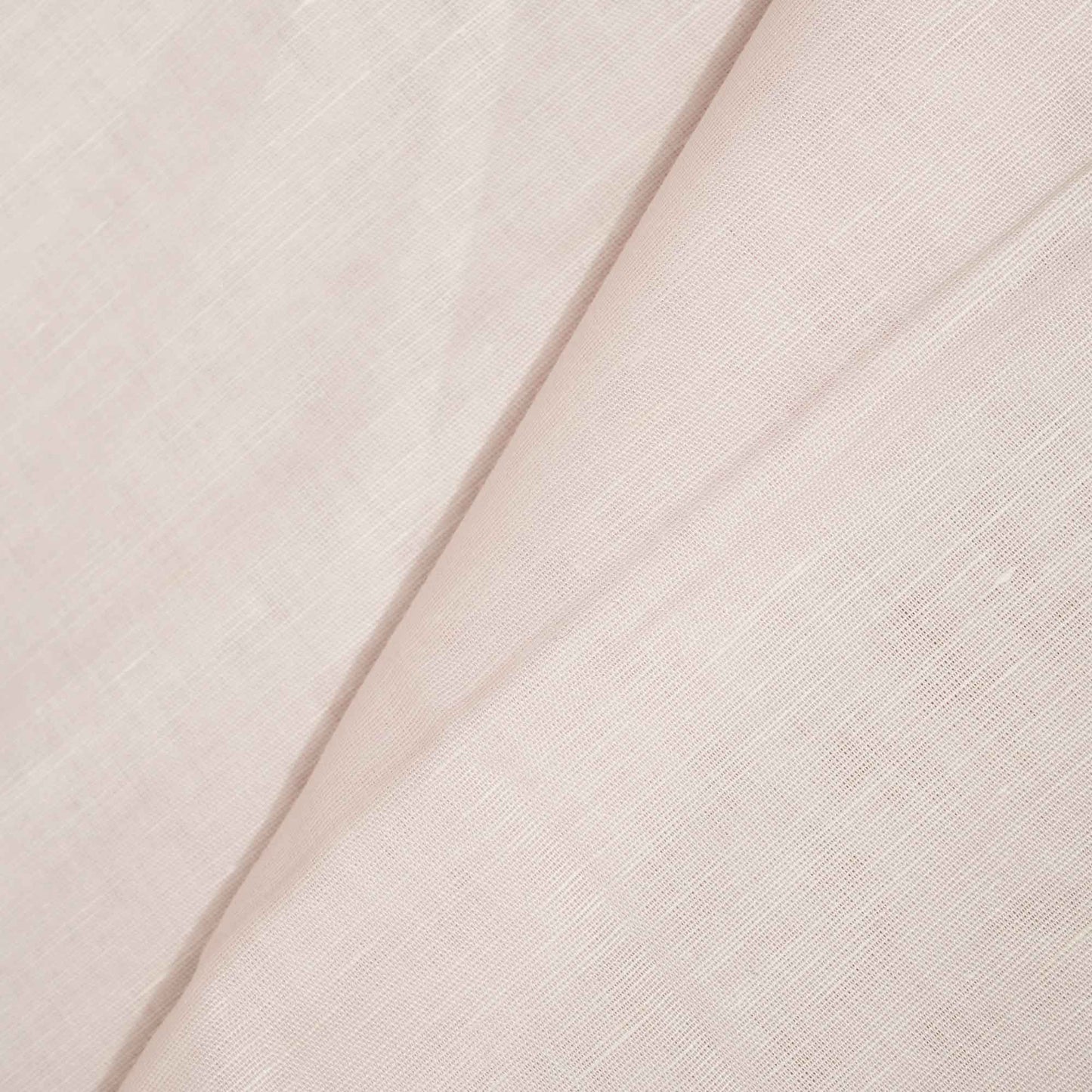 Light Pink Solid Cotton Linen Fabric 22484