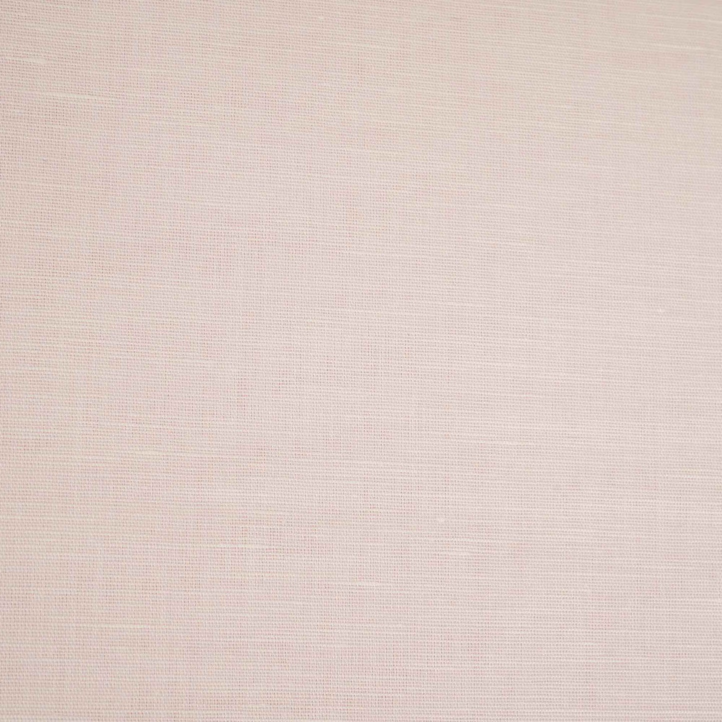 Light Pink Solid Cotton Linen Fabric 22484