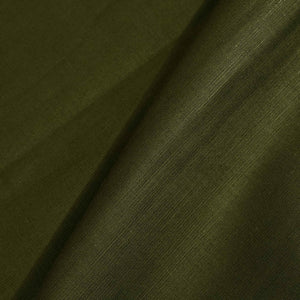 Dark Green Solid Cotton Linen MKT-22486