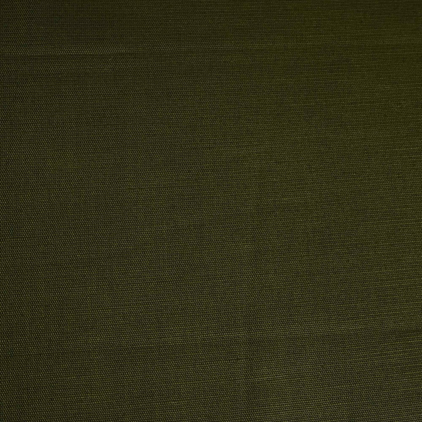 Dark Green Solid Cotton Linen MKT-22486