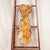 Beige & Brown Pen Kalamkari Cotton Silk Dupatta