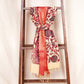 Beige & Pink Pen Kalamkari Cotton Silk Dupatta