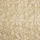 Peach Floral Cotton Crochet Fabric CF-22595