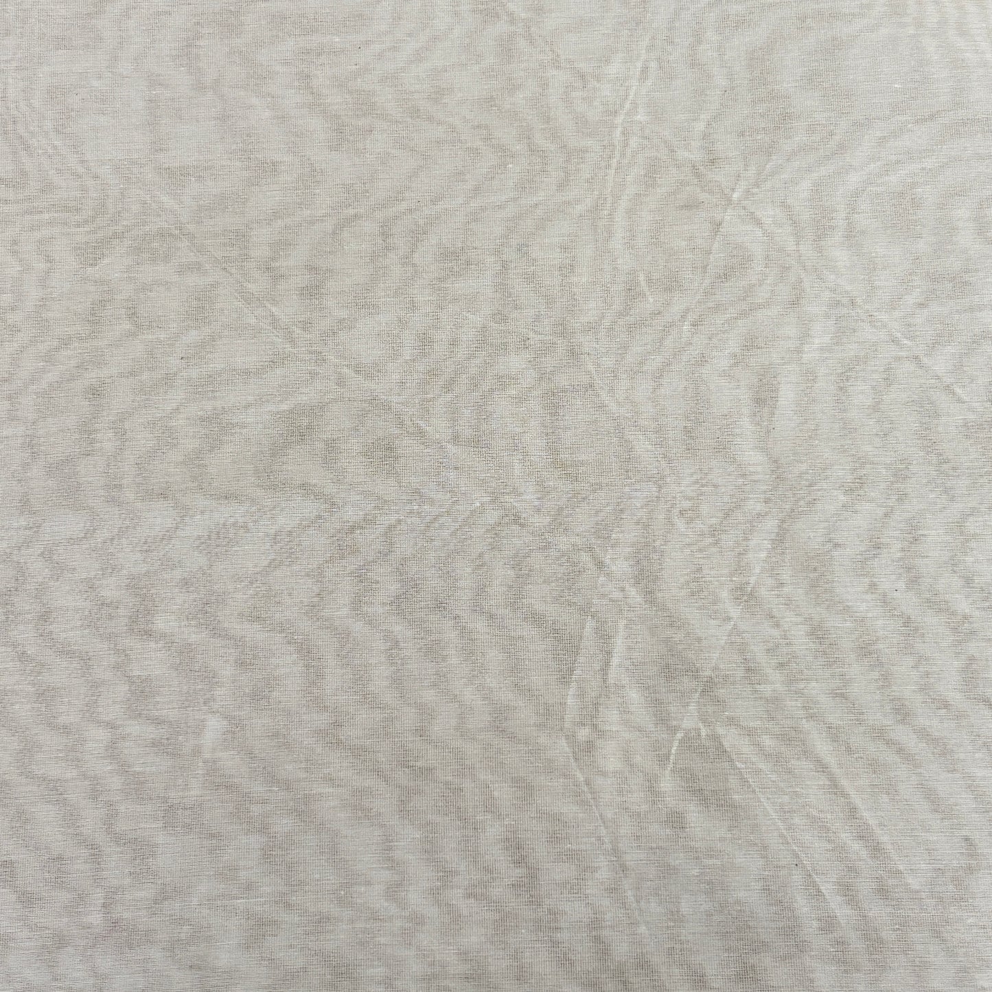 Off White Solid Dyeable 40gm Mul Chanderi Silk Fabric KR-28228