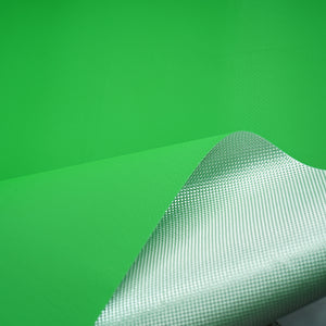 560 GSM Single Side Coated PVC Fabric Parrot Green 1.37