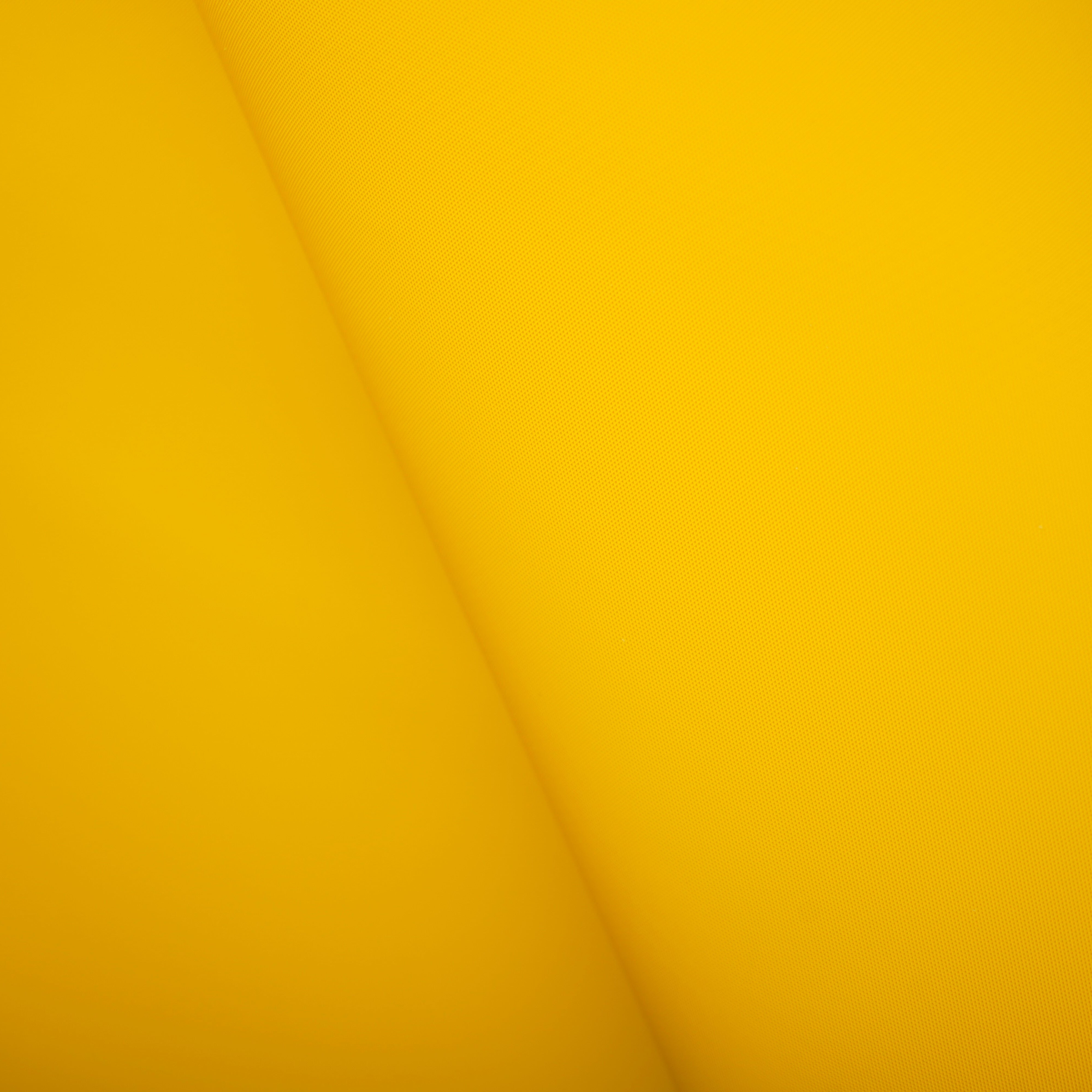 560 GSM Single Side Coated PVC Fabric Yellow 1.37