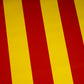 CTF 550 GSM single side Stripe Glossy Red & Yellow