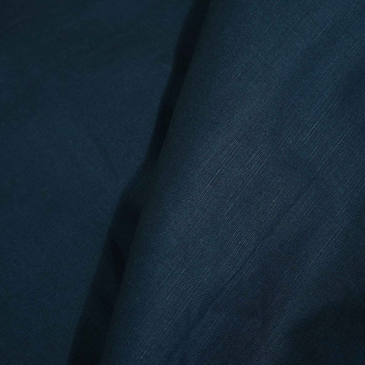 Navy Blue Solid Cotton Linen MKT-23298