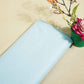 Sky Blue Solid Cotton Linen MKT-23299