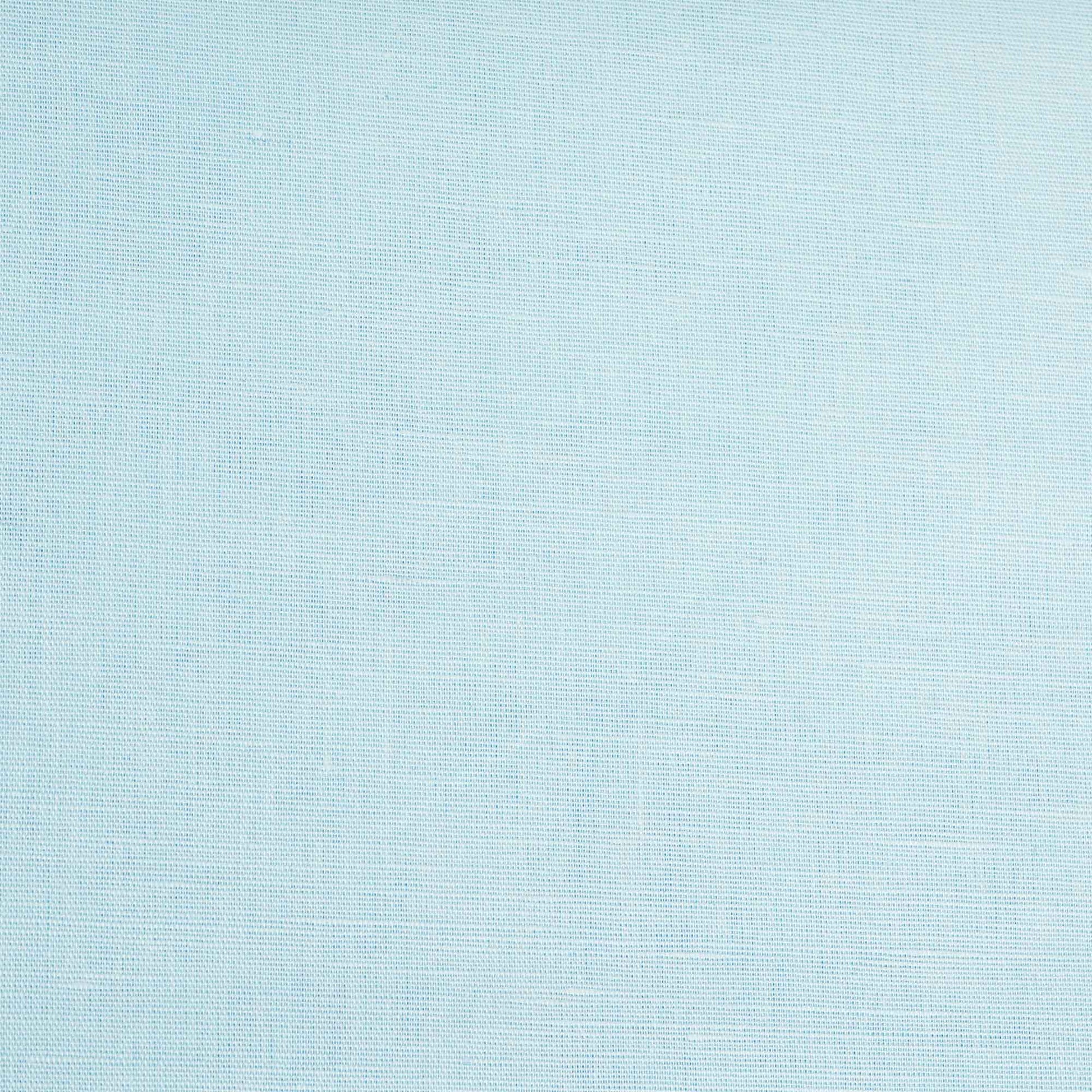 Sky Blue Solid Cotton Linen MKT-23299