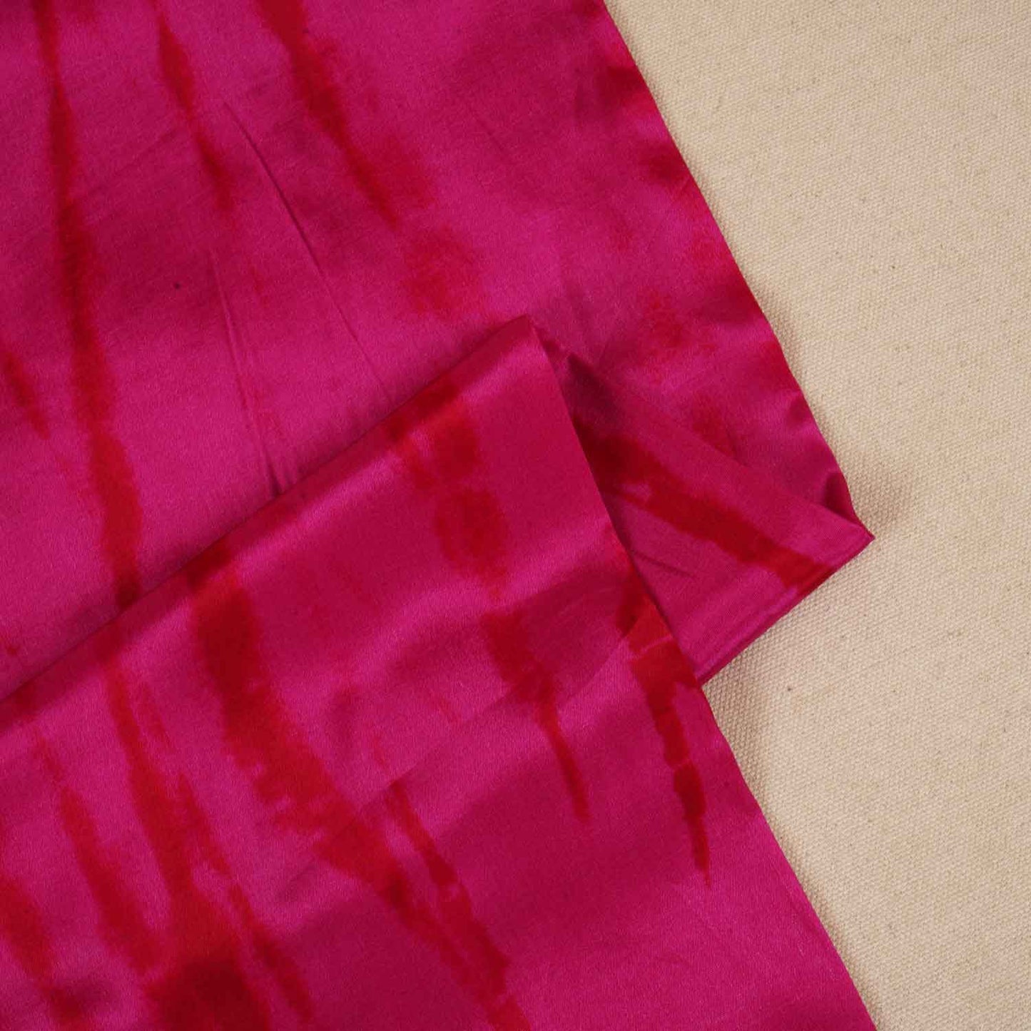Pink Shibhori Print Crepe Fabric MT-28233