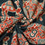 Black Ajrakh Print Cotton Fabric