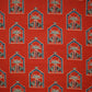 Red Ajrakh Print Cotton Fabric