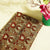 Black Floral Foil Print Cotton Fabric CG-23457