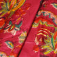 Pink Kalamkari Modal Satin Fabric CG-23606