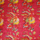 Pink Kalamkari Modal Satin Fabric CG-23606