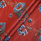 Red Handblock Print Cotton Fabric MFL-23634
