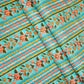 Green Floral Print Cotton Fabric MFL-23648