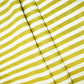 White & Green Stripes Cotton Fabric MFL-23686