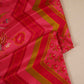 Pink Floral Print Crepe Fabric MT-28237