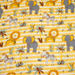 Yellow Kids Print Cotton Fabric MFL-23702