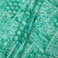 Sea Green Paisley Print Cotton Fabric MFL-23705