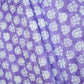 Purple Floral Print Cotton Fabric MFL-23707