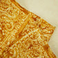 Mustard Paisley Print Cotton Fabric MFL-23726