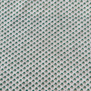 Grey Foil Print Cotton Fabric PB-23760