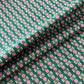 Dark Green Geometrical Print Cotton Fabric PB-23764