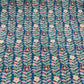 Blue Foil Print Cotton Fabric PB-23767