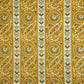Mustard Floral Foil Print Cotton Fabric PB-23769