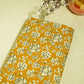Mustard Foil Print Cotton Fabric PB-23770