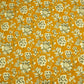 Mustard Foil Print Cotton Fabric PB-23770