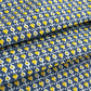 Blue Geometrical Print Cotton Fabric PB-23778