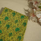 Green Floral Pintuck Cotton Fabric PB-23801