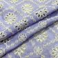 Lavender Schiffli Embroidery Cotton Fabric DVT-23814