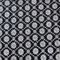 Black Schiffli Embroidery Cotton Fabric DVT-23816