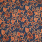 Blue Handblock Print Cotton Fabric 894 RI-23823