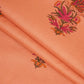 Peach Handblock Print Cotton Fabric 894 RI-23828