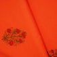 Brick Red Handblock Print Cotton Fabric 894 RI-23829