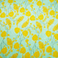Green Floral Print Crepe Fabric MTF-23838