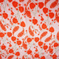 Pink & Red Paisley Print Crepe Fabric MTF-23843